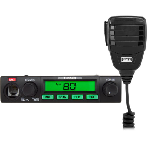 GME 5W Compact UHF CB Radio with ScanSuite TX3500S