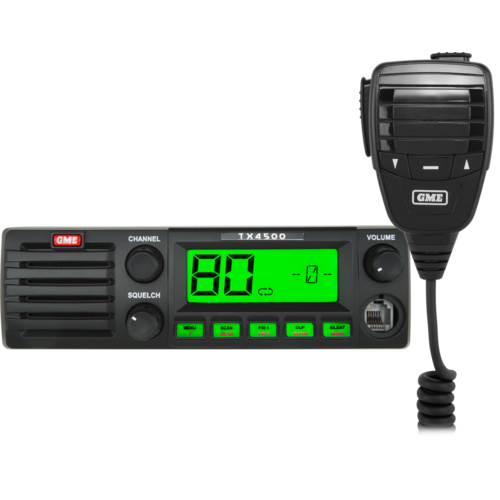 GME 5W DIN Mount UHF CB Radio with ScanSuite