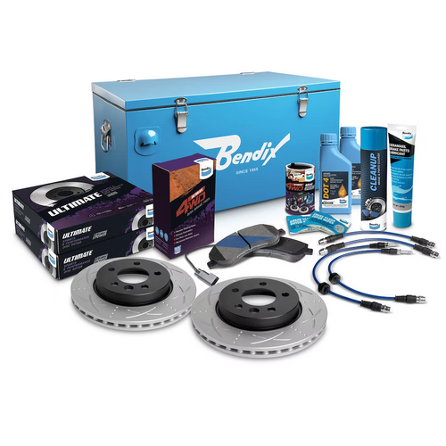 Bendix Ultimate 4WD Brake Upgrade Kit to suit VW Amarok (10-16) 2HA 2HB S1B S6B S7A S7B (11-19) S1B S6B S7B & (11-19) S7A 2HA 2HB S6B S7B S1B