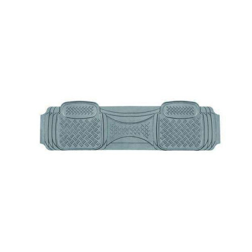 DZ Velocity 1-Piece Rubber Car Mat - Grey