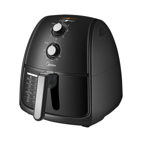 Midea 4L 1500W Multi-functional Air Fryer - Black