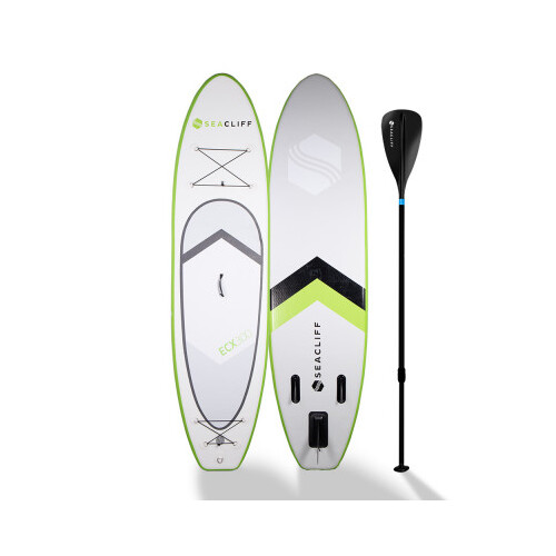 Seacliff 3m Inflatable Stand Up Paddle Board - Lime Green
