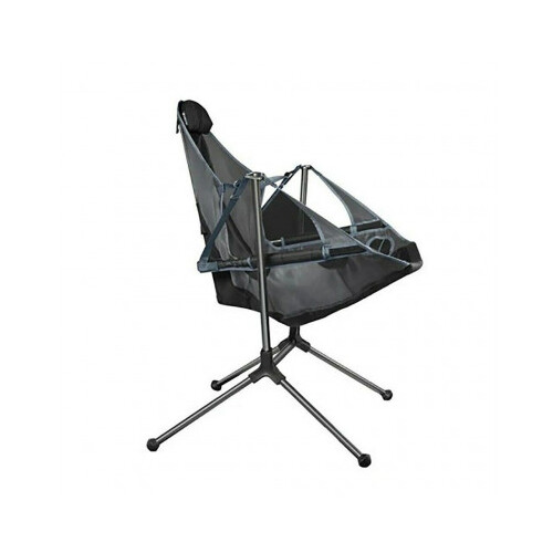 Folding Luxury Camp Swing Chair - Blue