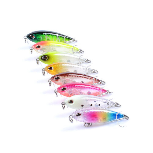 DZ 4.8cm Pencil Minnow Fishing Lure Surface Tackle Fresh Saltwater 8 Pack