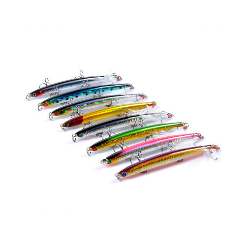 Large Popper Lure Fishing Musky Fresh & Saltwater Top Water Bait