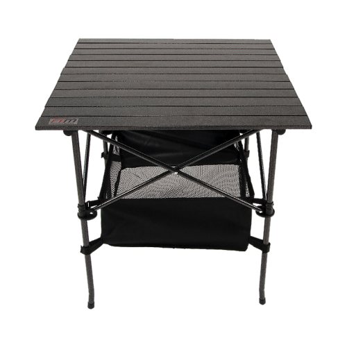 Randy & Travis Machinery Collapsible Camping Table with shelf