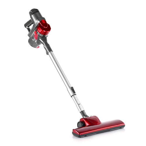 Devanti Corded Handstick Vacuum Cleaner - Red & Silver