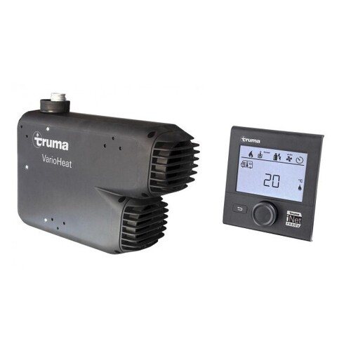 Truma Vario Eco Gas Heater with Black Cowl