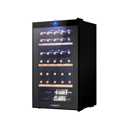 Devanti 35 Bottles Wine Cooler Fridge