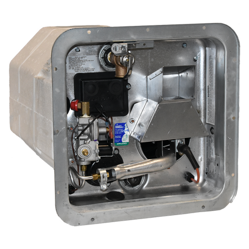 Suburban 15.1 Litre Hot Water System (SW4DERA) 12V, 240V & Gas with Black Door