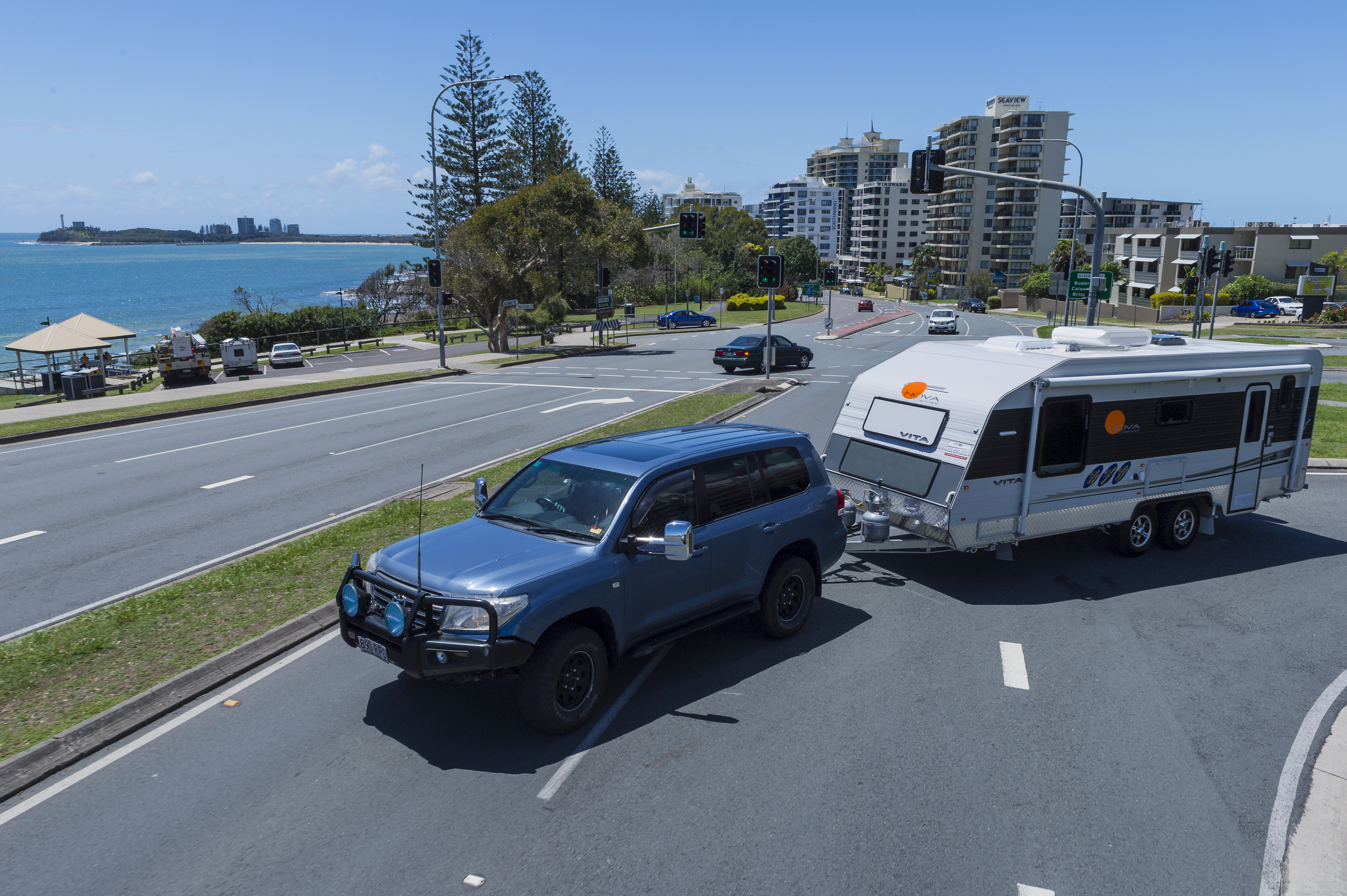 How to Reduce Sway When Towing Your Caravan
