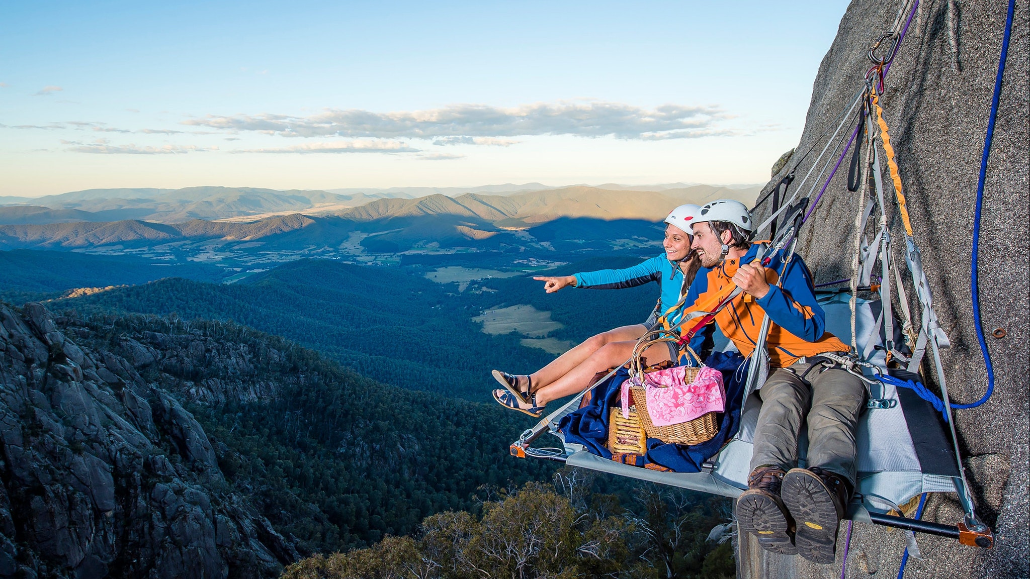 Extreme Picnicking in Victoria Taking Dining to New Heights